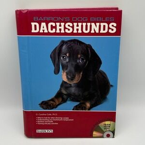 Barron's Dog Bibles Dachshunds Bonus DVD Train Your Dog Phil Maggitti Hardcover